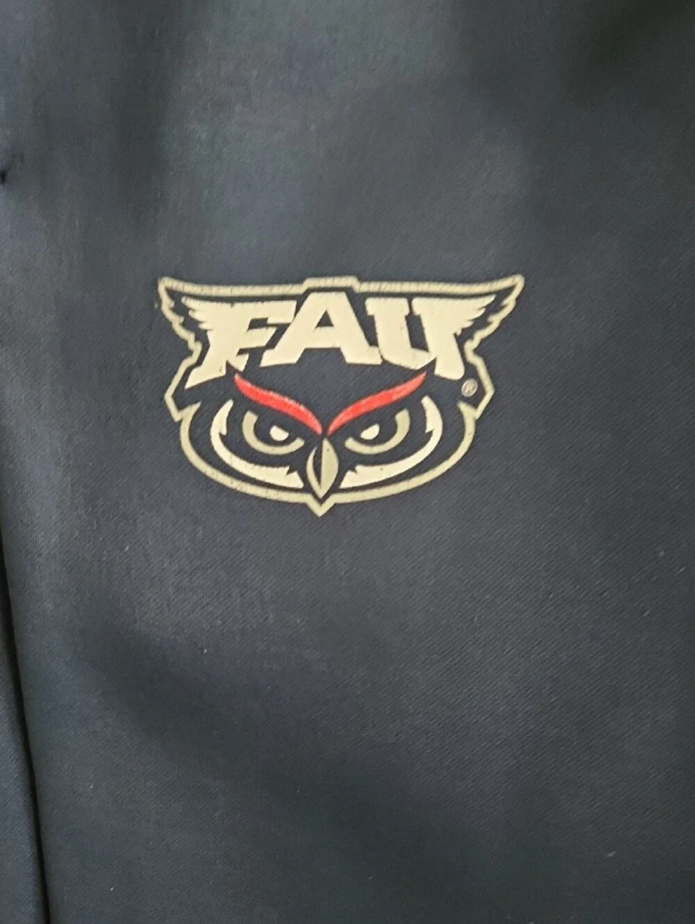 Adidas FAU Florida Atlantic University Mens Navy Track Pants Size 2X Basketball